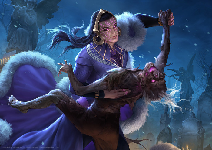 Macabre Waltz : Lucious Vess , ArtStation, Magic: The Gathering, Indah Siregar