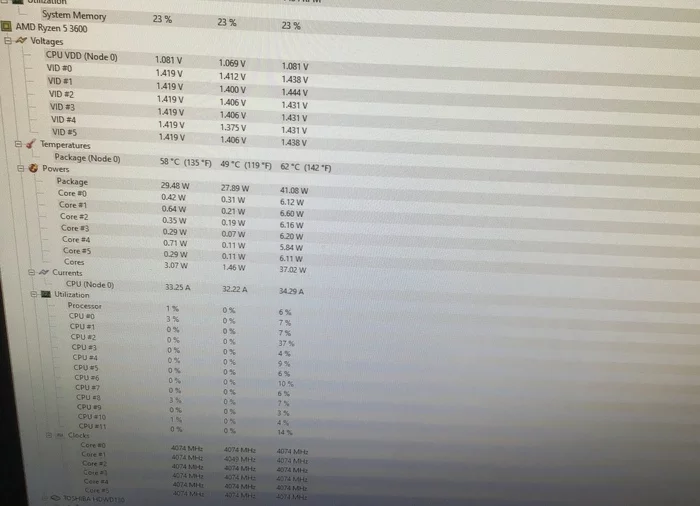 Ryzen 5 3600 temperature, voltage - AMD ryzen, Computer help, Assembling your computer, CPU, Kettle