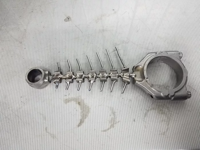 Swordfish(you) - My, A fish, Welding, Garage, Needlework with process, With your own hands, Connecting rod, Skeleton, Clock, Longpost