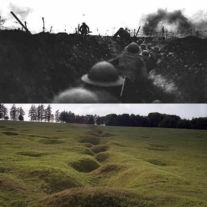 Site of the First World War battles 100 years later - World War I, Trenches, It Was-It Was, Land