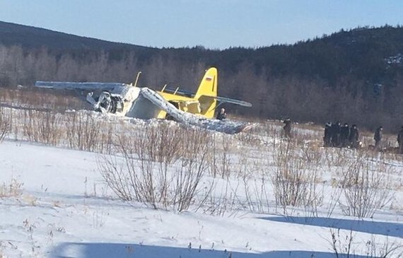 An-2 hard landing in Magadan - An-2, Emergency landing, civil Aviation, Magadan, Video, Longpost