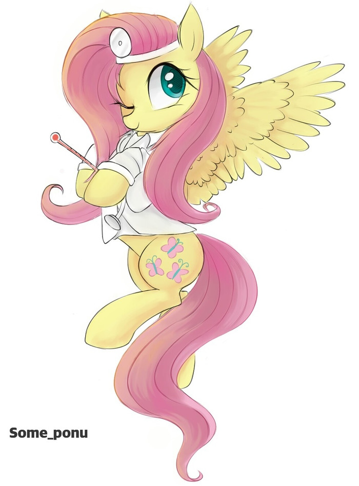     My Little Pony, Fluttershy, Someponu