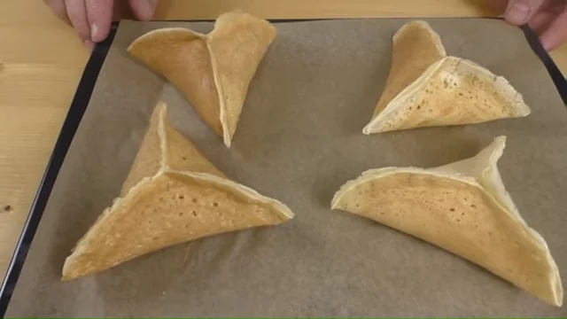 Арабские блинчики с сытной начинкой Кулинария, Еда, Рецепт, Масленица, Другая кухня, Вкусно, Видео, Длиннопост, Блины