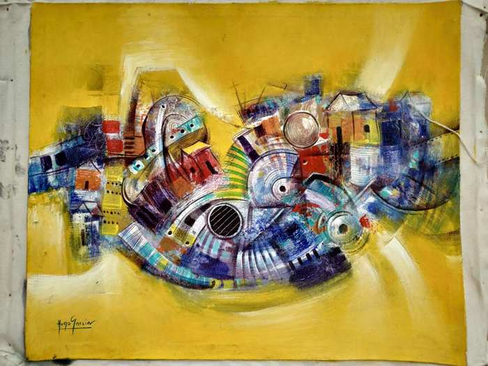 Contemporary Dominican painting - My, Painting, Artist, Dominican Republic, Art, Modernity