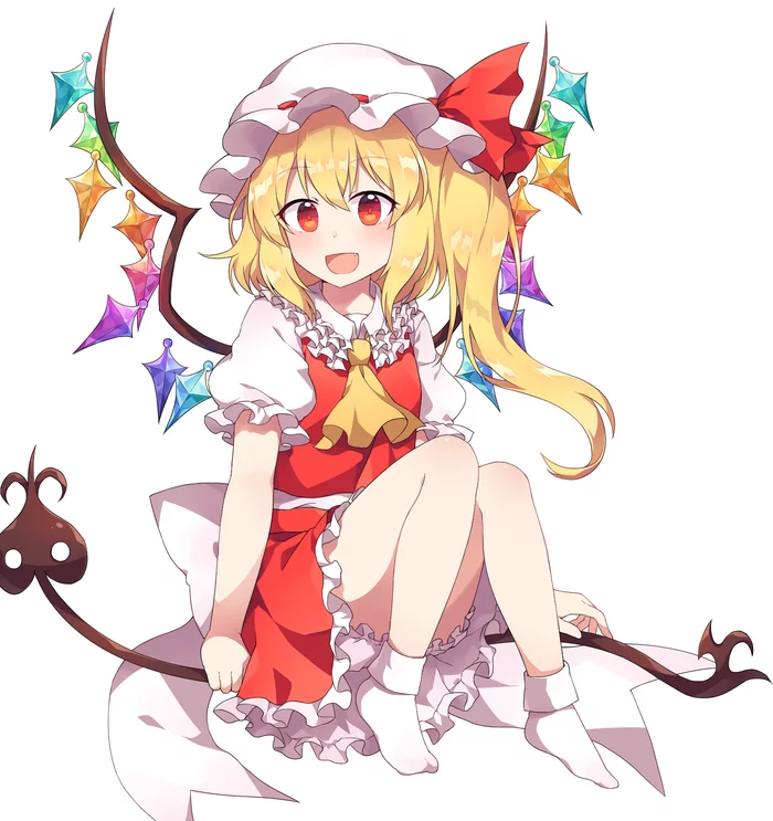 Flandre Scarlet - Touhou, Anime art, Anime, Flandre scarlet, Caramell0501