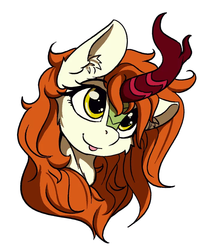 Kirinyasha and mlem - My little pony, PonyArt, MLP Kirin, Autumn blaze, Alcor