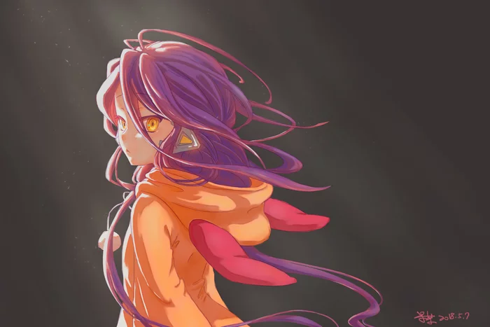 Shuvi - Anime art, Anime, Shuvi, No Game No Life Zero, No game no life, Loli