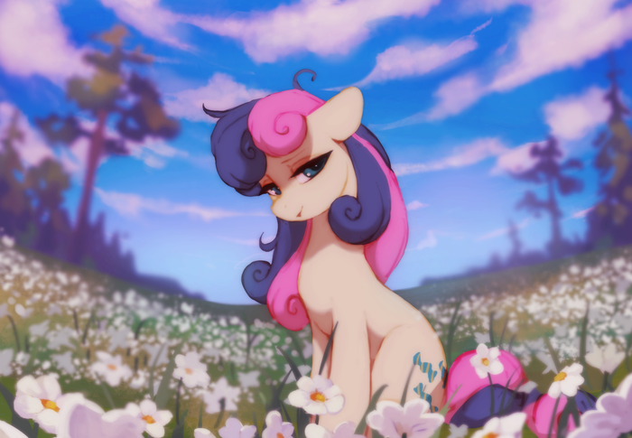   My Little Pony, Ponyart, Bon Bon, Orchidpony