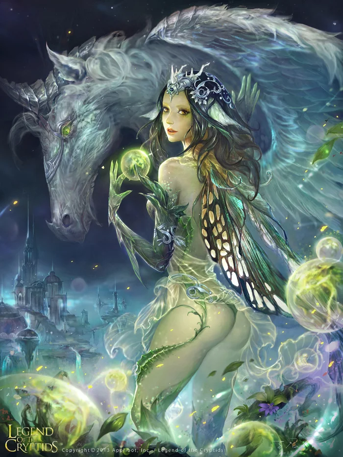 Elf princess - NSFW, Art, Erotic, Hand-drawn erotica, Fantasy, Legend of the cryptids, Azora Studio, Elves