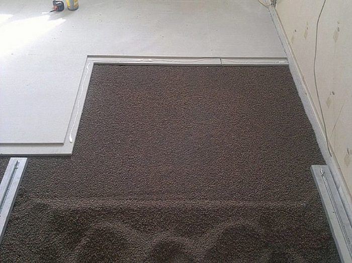 Стяжка пола с керамзитом Ремонт, Своими руками, Стяжка пола, Длиннопост