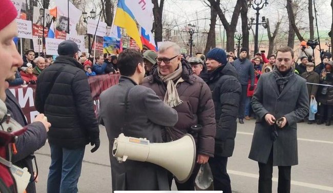 Continuation of the post “Nemtsov’s march today. The best - Nemtsov, Nemtsov's March, Politics, miscellanea, Video, Reply to post, Longpost