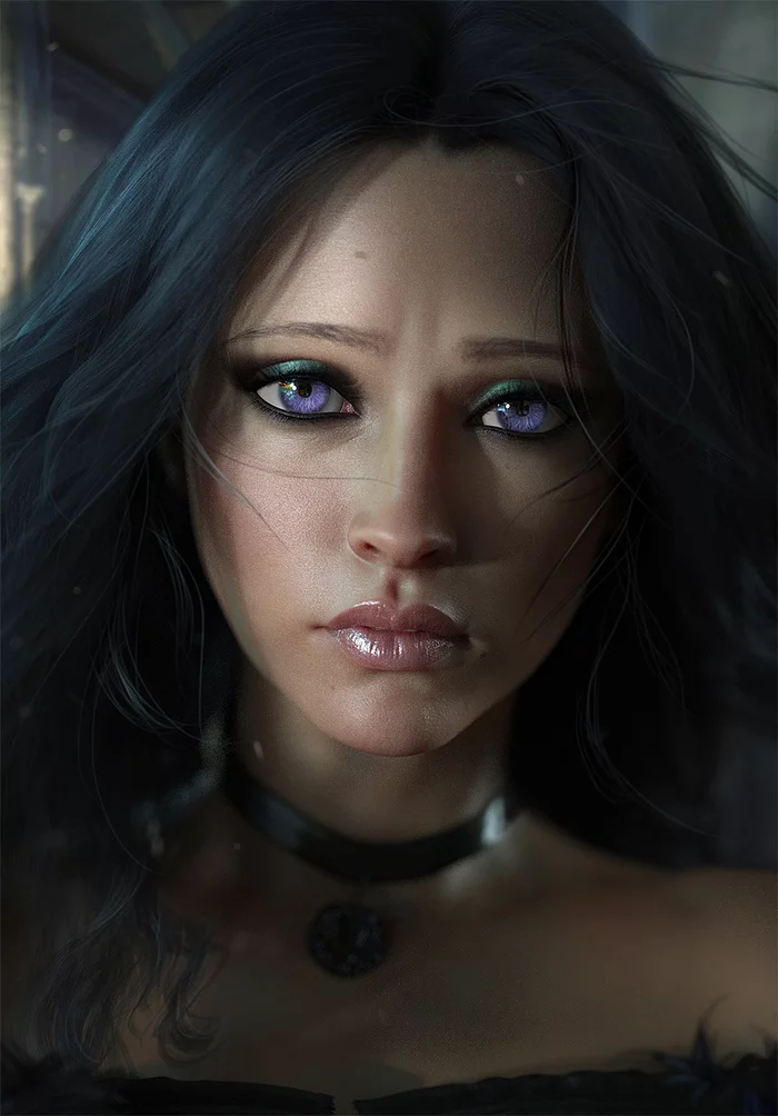 Yennefer - Art, Games, Girls, Witcher, Sevenbees