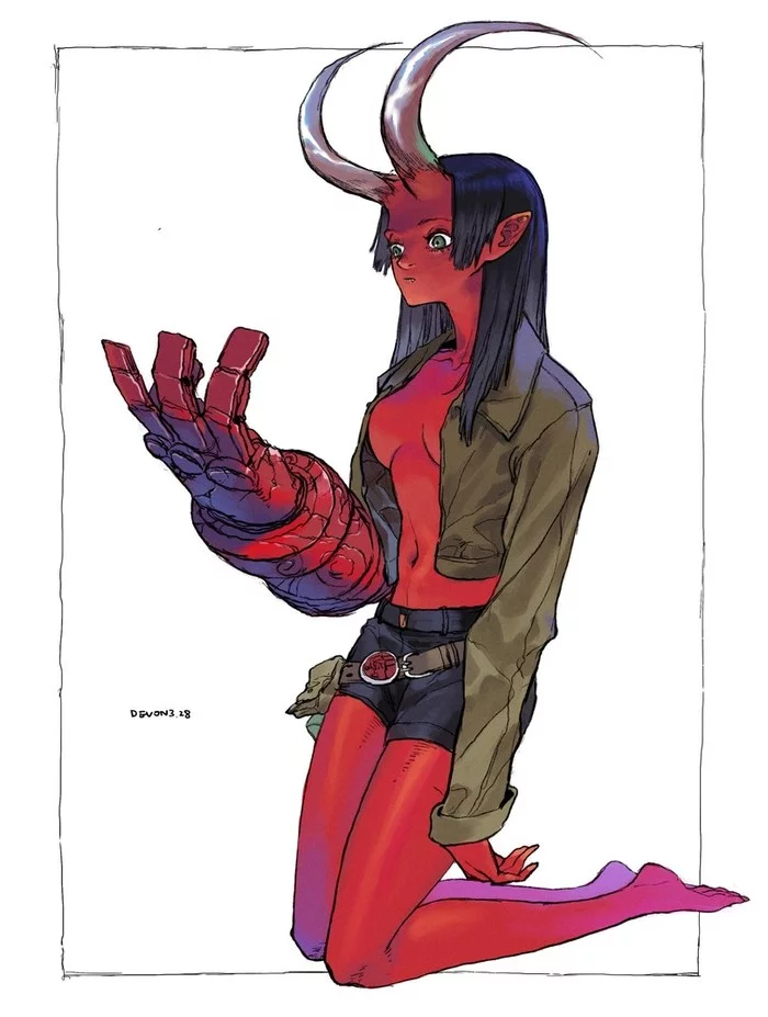 HellGirl - NSFW, Art, Hell, Hellgirl