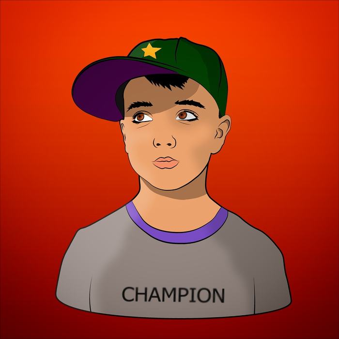 Illustration Champion - My, Art, Illustrator, A son, Attempt at writing