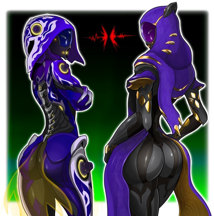 Talivara vs Talisp Spacemaxmarine, , , Warframe, Tali Zorah, Mass Effect, Ivara Warframe, Wisp Warframe