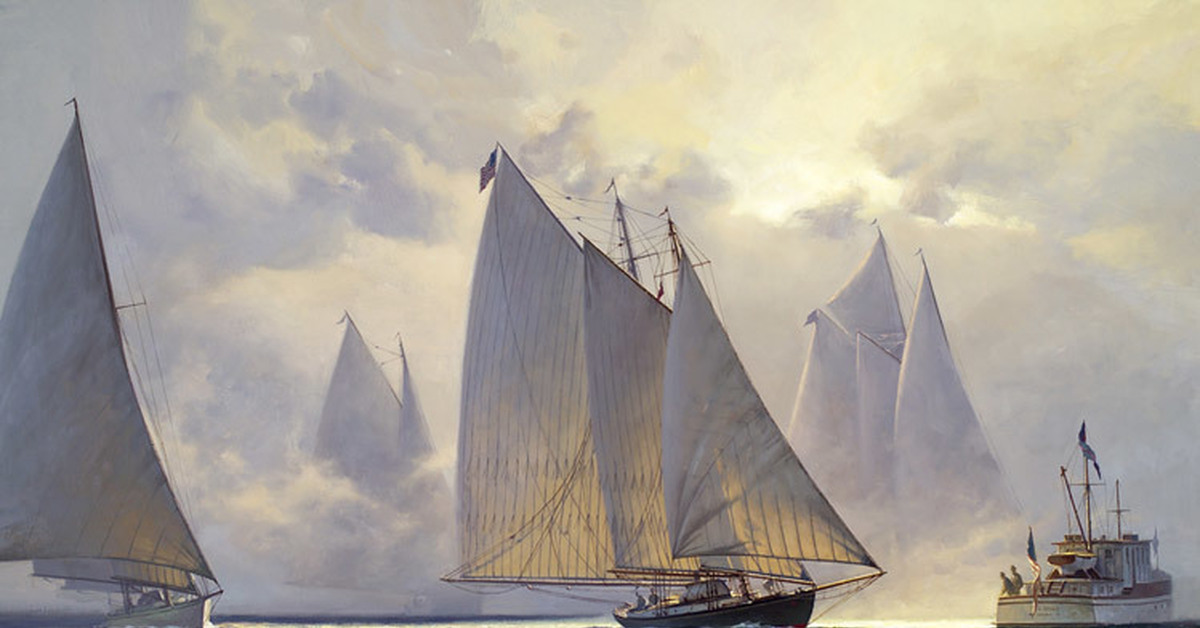 Художник маринист Крамер русс