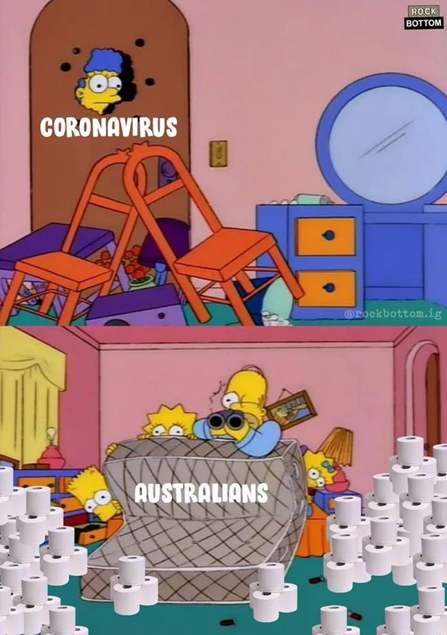 Meanwhile in Australia - Coronavirus, Australia, Toilet paper