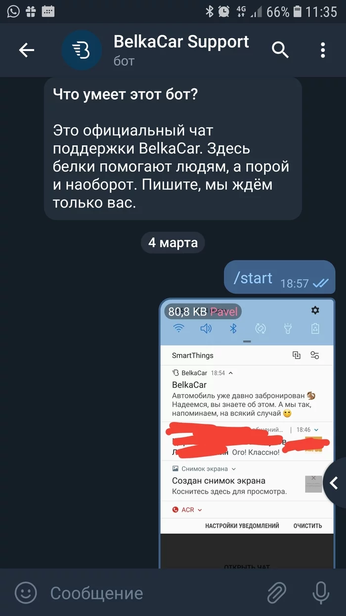 Каршеринг BelkaCar - пушистая техподдержка - Моё, Belkacar, Служба поддержки, Клиентоориентированность, Длиннопост, Жалоба