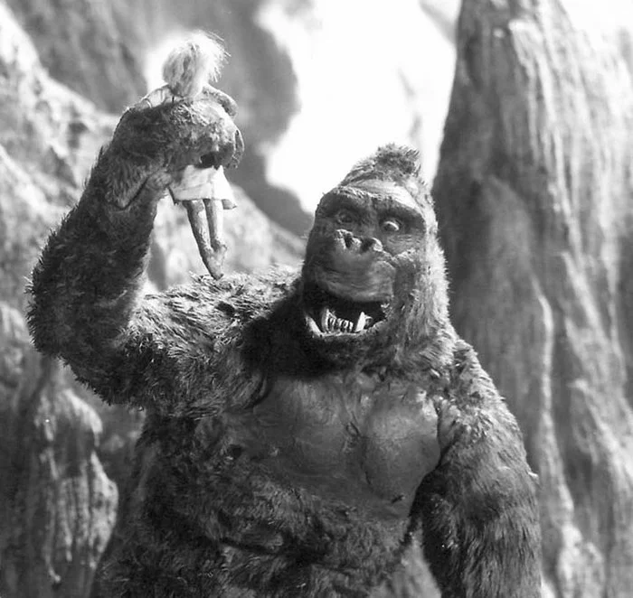 Hollywood: The Beginning - Old movies, Horror, Black and white cinema, Муха, King Kong, Frankenstein, Swamp Thing, Longpost, Photos from filming