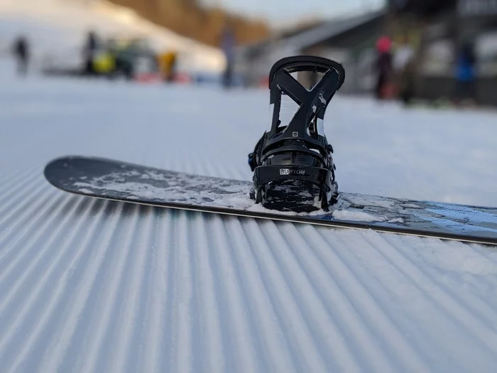 The winter that never happened... - My, Snowboard, Tuutari Park, Winter, Velveteen, Snow, The photo