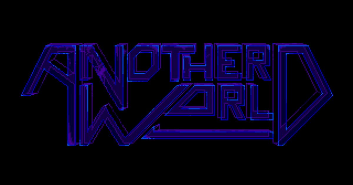 Of this. Another World логотип. Out of this World Sega. Гейм ворлд. Another World (out of this World).