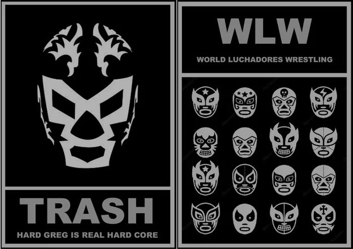 WLW - World Wrestling ( Comics Trash - Art ) - My, Comics, Wrestling, Luchador, Longpost