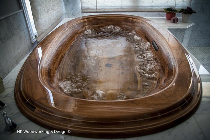 Boatbuilder creates stunning wooden bathtubs - Bath, Plumbing, Handmade, Woodworking, Longpost