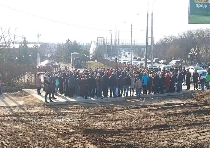 People in Zvenigorod are on strike against the landfill - Zvenigorod, Garbage, Dump, Longpost, Protest