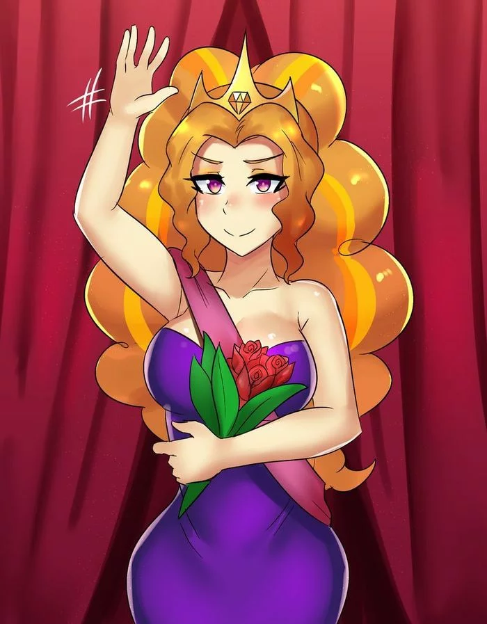 Adagio Beauty Queen - My little pony, Equestria girls, Adagio dazzle, Tzc