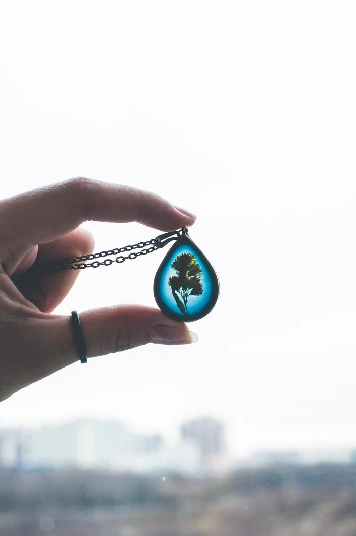 Handmade pendants - My, Handmade, Epoxy resin, Plants, Dandelion, Needlework without process, Longpost, Nika_kiss