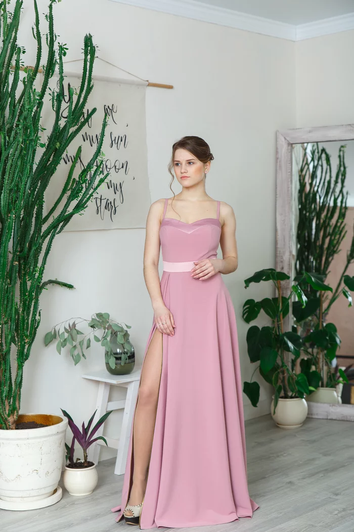 Everyday life of a tailor. Fashionable color in clothes - Dusty rose - My, Sewing, Needlework without process, Cheboksary, Studio, The dress, Longpost