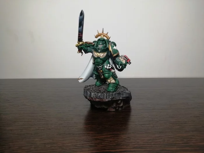 Dark Angel captain - My, Warhammer 40k, Wh miniatures, Longpost