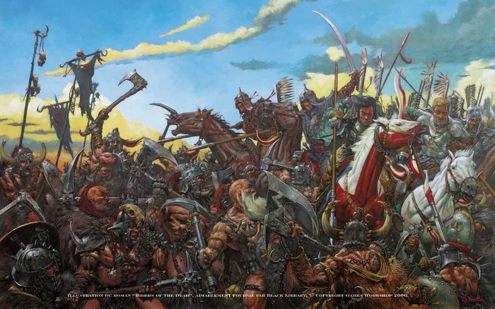 Blood, dirt and chaos. Review of Dan Abnett's novel Horsemen of Death - My, Warhammer fantasy battles, Kislev, Warhammer, Longpost