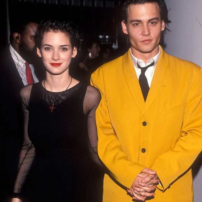 Johnny and Winona - Johnny Depp, Winona Ryder, 90th, Longpost, Actors and actresses, Celebrities