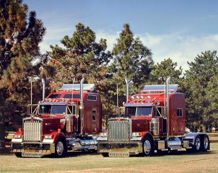 US mainline trucks - My, Truck, Truckers, USA, Longpost