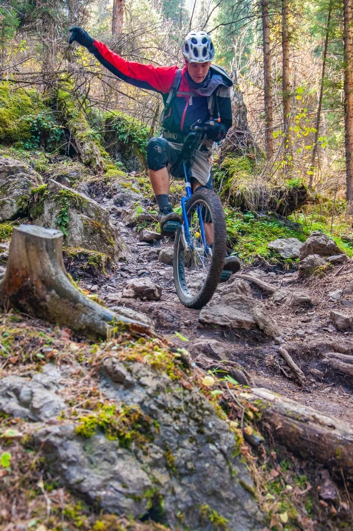 СКОРОСТЬ УНИЦИКЛА. ТЕХНИКА ПЕДАЛИРОВАНИЯ - Моё, Уницикл, Unicycle, Нудно, Спорт, Видео, Длиннопост