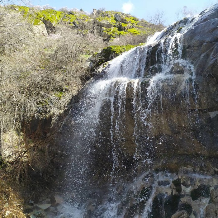 Водопад таджикистан фото