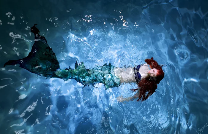 Русалка Косплей, Original, Русалочка, Фотография, Фотограф, Длиннопост