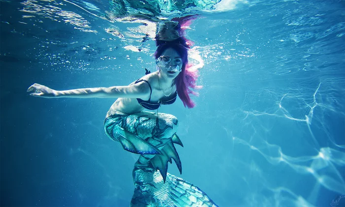Русалка Косплей, Original, Русалочка, Фотография, Фотограф, Длиннопост