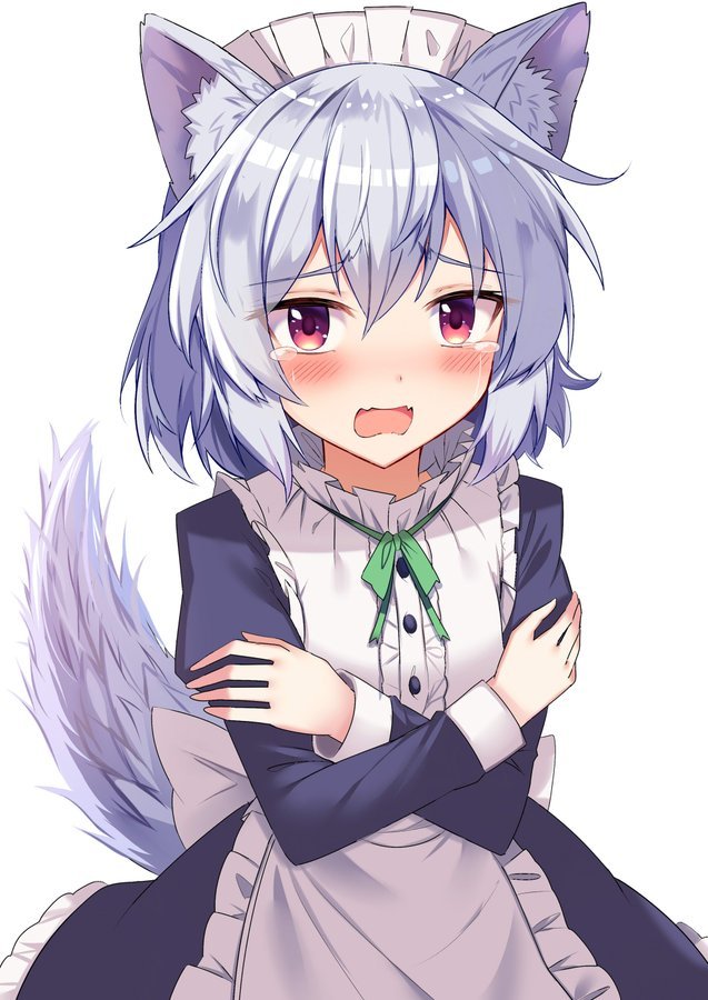 Momiji Inubarashi - Anime, Touhou, Anime art, Longpost, Inubashiri momiji