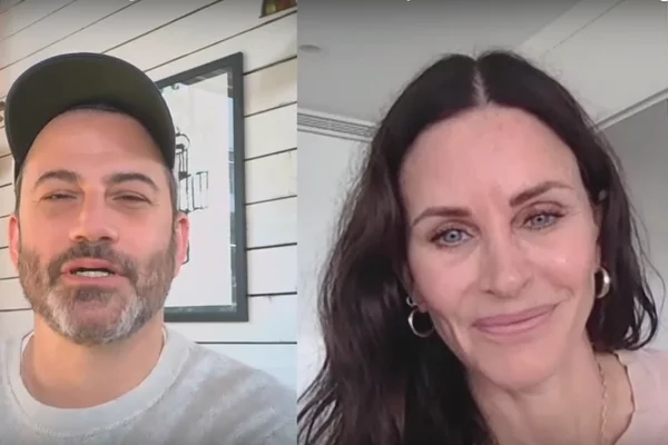 Courteney Cox tells Jimmy Kimmel she doesn't remember Friends - Serials, Courteney Cox, Jimmy Kimmel, Video, TV series Friends