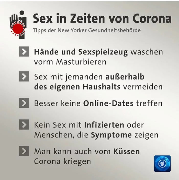 Sex during coronavirus - Coronavirus, Advice, Health care