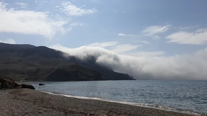 Warm days in Crimea - Sea, Fog, Crimea