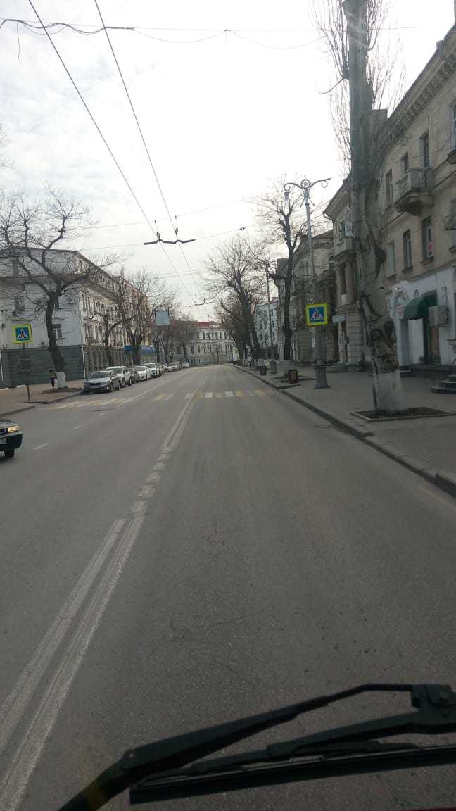 Deserted Sunday Sevastopol...Through the eyes of a minibus driver - My, Crimea, Sevastopol, Coronavirus, Quarantine, Black Sea, Longpost