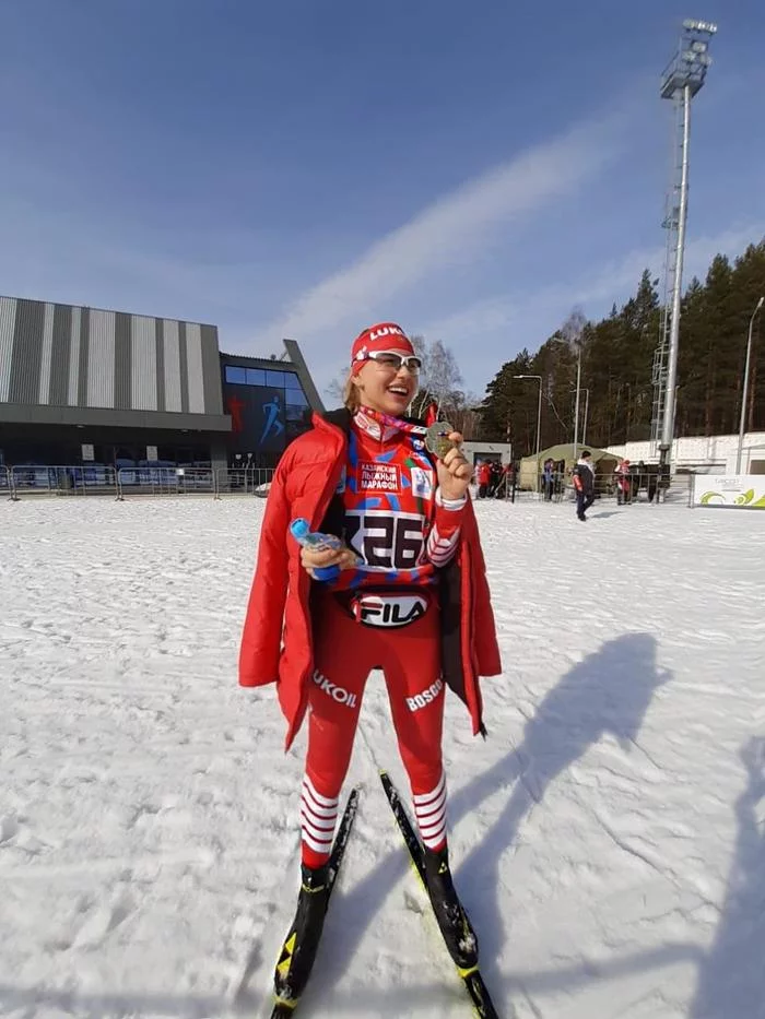 Professional sports are the main thing in the life of champion Ana Hertz - Champion, Sport, Cross-country skiing, Victory, Longpost