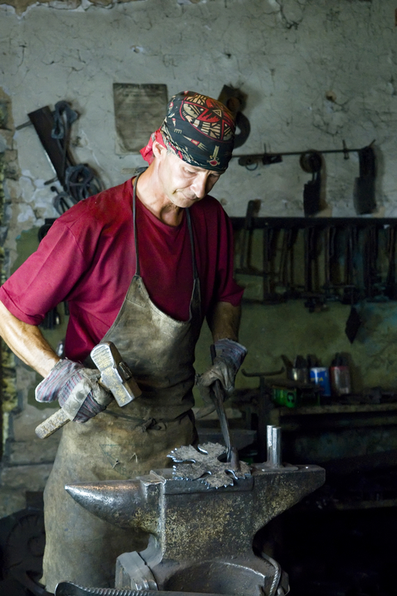 Blacksmith - My, Blacksmith, The photo, PHOTOSESSION, A person does not sit idle, Longpost