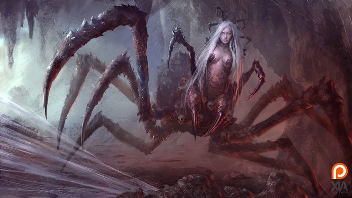 Lolth #7 - Spider, Mimicry, ladybug, Longpost