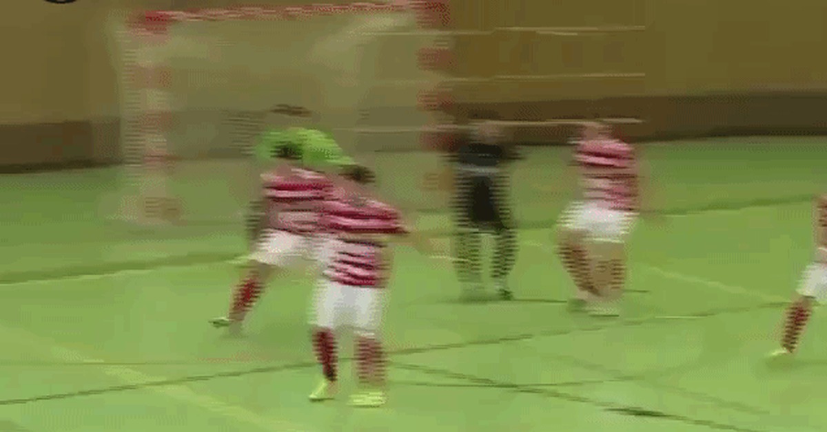 Three pointer - Sport, Football, Mini football, Goal, In the point, GIF