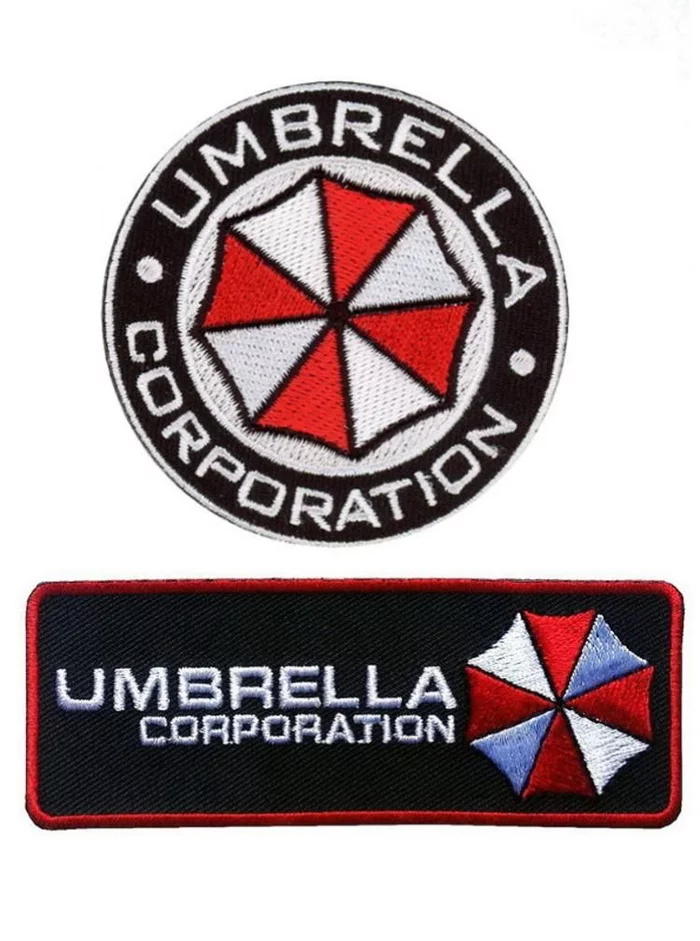 Embroidery pattern - No rating, Machine embroidery, Umbrella Corporation, Virus, Medical masks