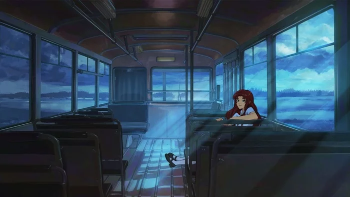 Neither evil nor good was wasted in vain... - Endless Summer (visual novel), Olga Dmitrievna, Bus 410, Art